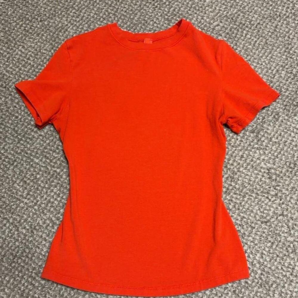 Skims cotton jersey t shirt in
